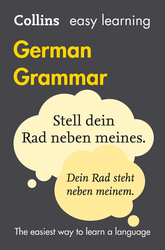 Couverture_Easy Learning German Grammar: Trusted support for learning (Collins Easy Learning)
