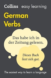 Couverture_Easy Learning German Verbs: Trusted support for learning (Collins Easy Learning)