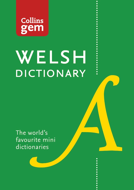 Couverture_Welsh Gem Dictionary: The world's favourite mini dictionaries (Collins Gem)