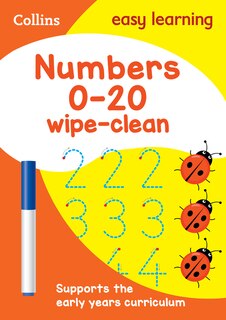 Front cover_Numbers 0-20: Wipe-Clean Activity Book