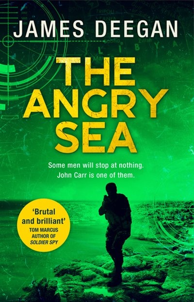 Front cover_The Angry Sea (John Carr, Book 2)