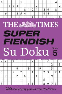 Front cover_The Times Super Fiendish Su Doku Book 5