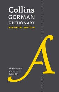 Front cover_German Essential Dictionary: All the words you need, every day (Collins Essential)