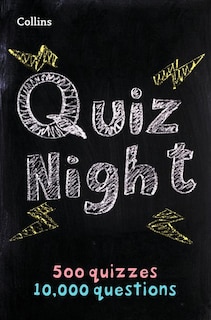 Front cover_Collins Quiz Night: 10,000 original questions in 500 quizzes (Collins Puzzle Books)