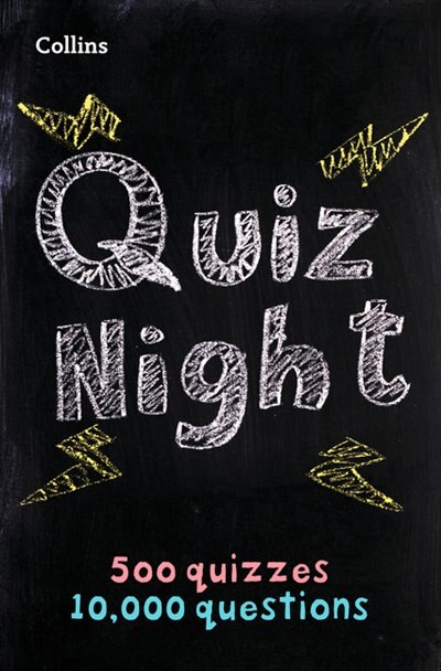 Front cover_Collins Quiz Night: 10,000 original questions in 500 quizzes (Collins Puzzle Books)
