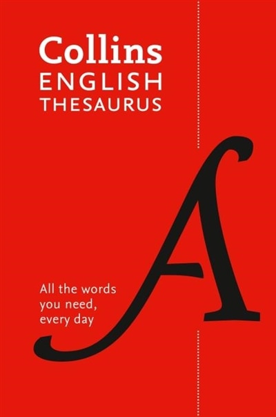 Couverture_Paperback English Thesaurus Essential