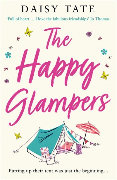 Front cover_The Happy Glampers: The Complete Novel
