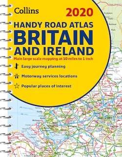 Front cover_2020 Collins Handy Road Atlas Britain And Ireland