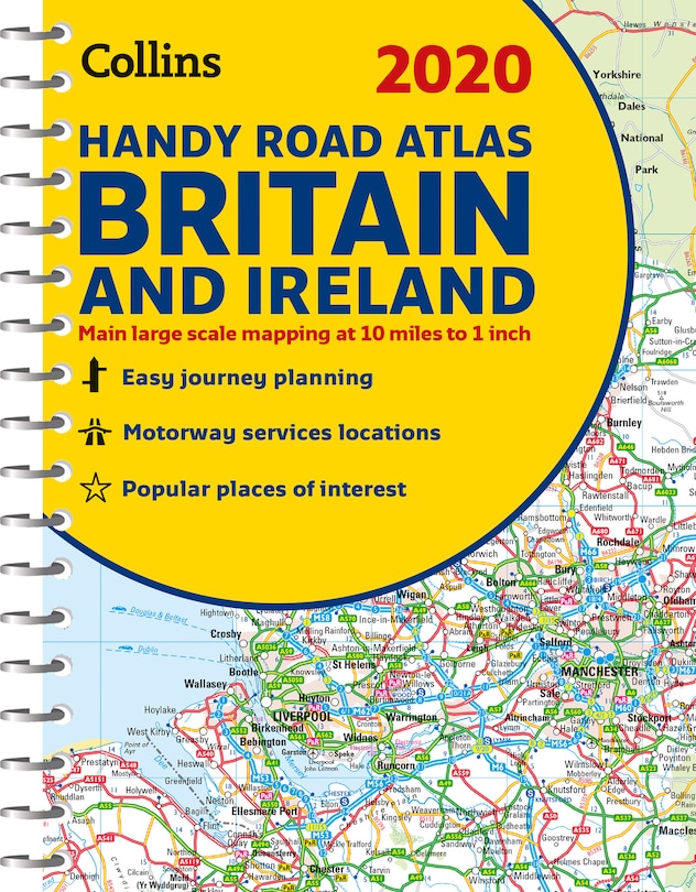 Front cover_2020 Collins Handy Road Atlas Britain And Ireland