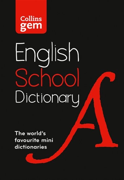 Front cover_Gem School Dictionary: Trusted support for learning, in a mini-format (Collins School Dictionaries)