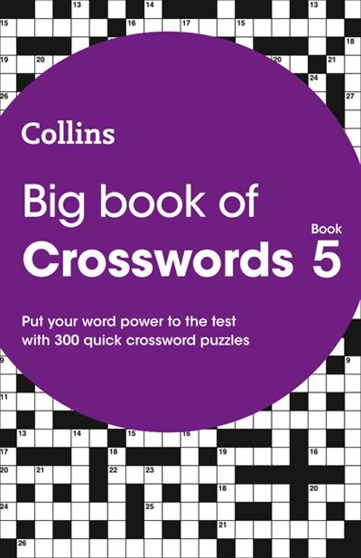 Couverture_Big Book of Crosswords 5: 300 quick crossword puzzles (Collins Crosswords)