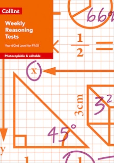 Front cover_Collins Tests & Assessment - Weekly Reasoning Tests for Year 6 / 2nd Level for P7/S1