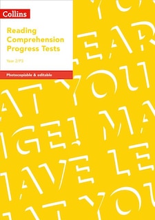 Front cover_Collins Tests & Assessment - Year 2/P3 Reading Comprehension Progress Tests