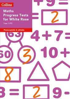 Front cover_Year 1/P2 Maths Progress Tests for White Rose