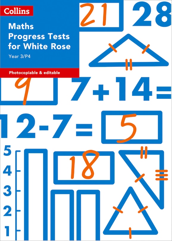 Couverture_Year 3/P4 Maths Progress Tests for White Rose