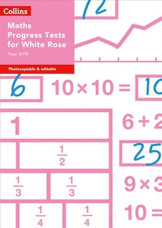 Front cover_Year 4/P5 Maths Progress Tests for White Rose