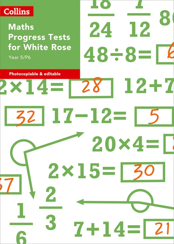 Couverture_Year 5/P6 Maths Progress Tests for White Rose