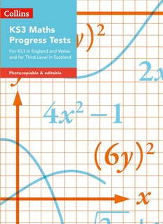 Front cover_Collins Tests & Assessment - Ks3 Maths Progress Tests