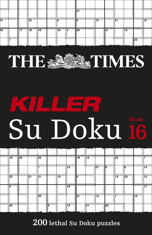 Front cover_The Times Killer Su Doku Book 16