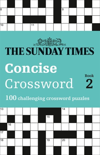Front cover_The Sunday Times Concise Crossword Book 2: 100 challenging crossword puzzles (The Sunday Times Puzzle Books)
