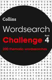 Wordsearch Challenge Book 4: 200 Themed Wordsearch Puzzles (collins Wordsearches) de Collins Puzzles