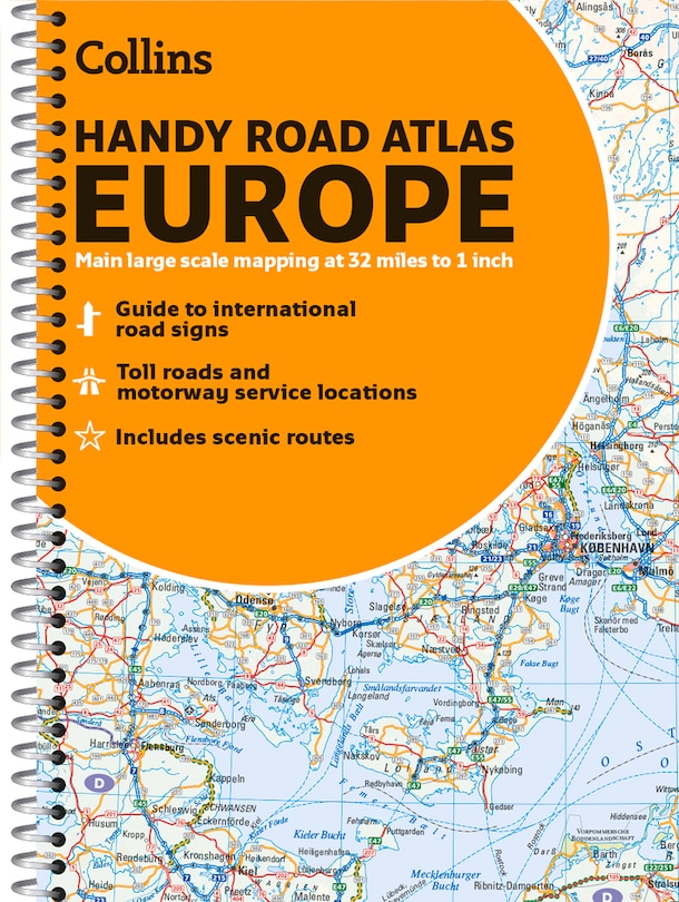 Front cover_Collins Handy Road Atlas Europe