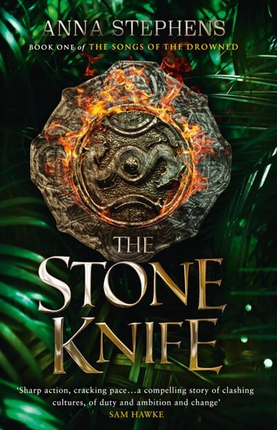 Front cover_The Stone Knife (The Songs of the Drowned, Book 1)