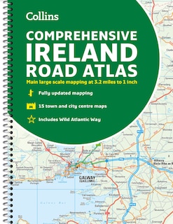 Front cover_Comprehensive Road Atlas Ireland