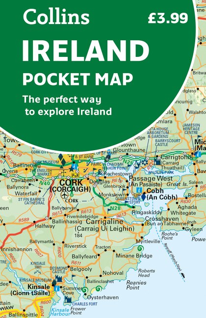 Front cover_Ireland Pocket Map: The perfect way to explore Ireland