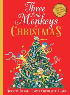 Couverture_Three Little Monkeys at Christmas