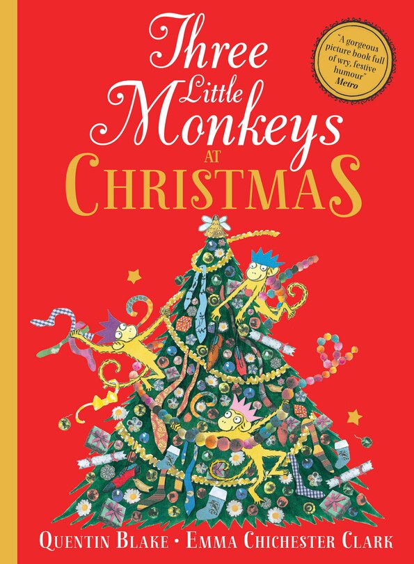 Couverture_Three Little Monkeys at Christmas