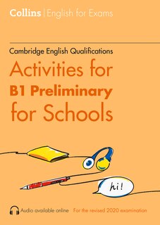 Front cover_Collins Cambridge English -- Activities for B1 Preliminary for Schools
