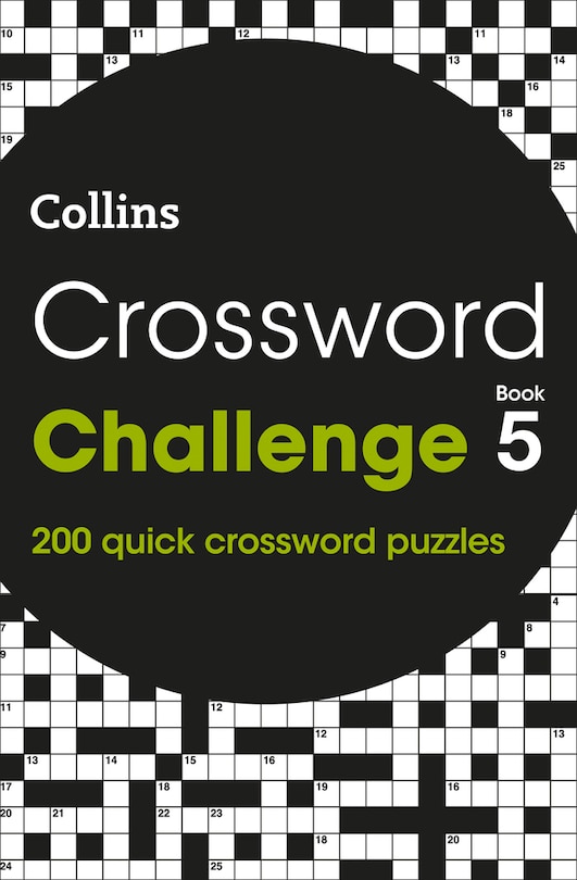Couverture_Crossword Challenge Book 5: 200 quick crossword puzzles (Collins Crosswords)