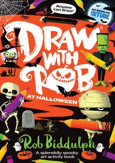 Front cover_Draw With Rob at Halloween