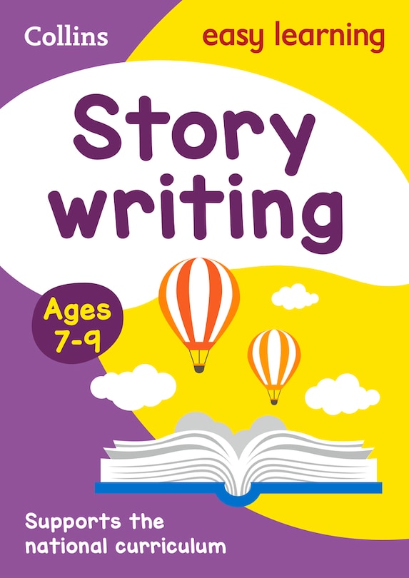 Front cover_Collins Easy Learning Ks2 - Story Writing Activity Book Ages 7-9