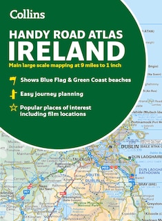 Front cover_Collins Handy Road Atlas Ireland: Clear and detailed map of Ireland in a handy size