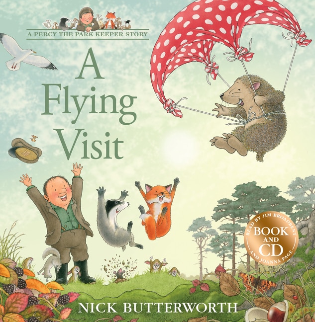 Front cover_A Flying Visit: Book & CD (A Percy the Park Keeper Story)