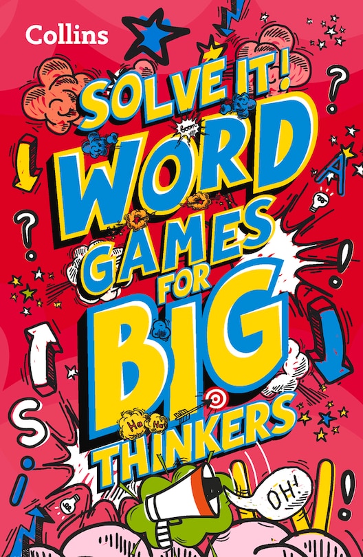 Couverture_Word games for big thinkers: More than 120 fun puzzles for kids aged 8 and above (Solve it!)