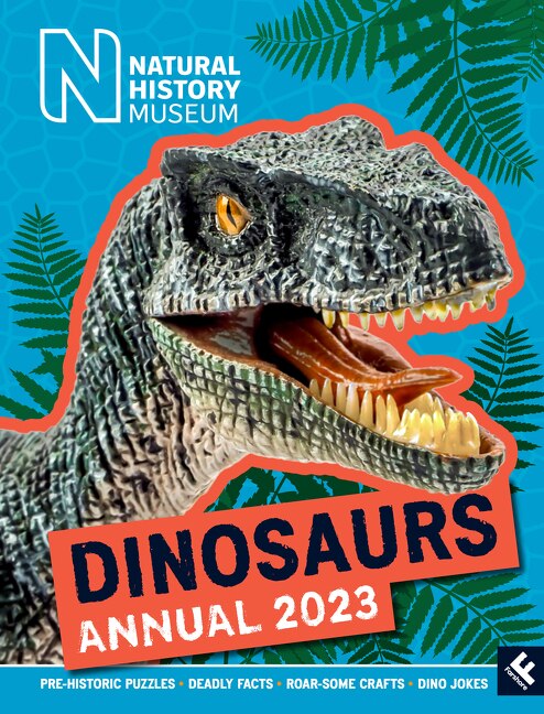 Front cover_Natural History Museum Dinosaurs Annual 2023