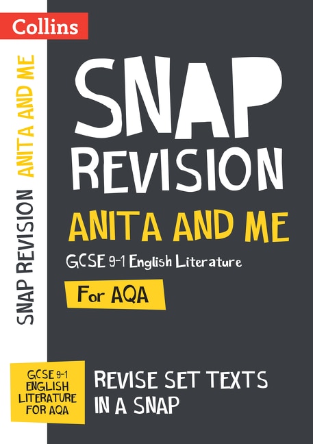 Couverture_Anita and Me Aqa GCSE 9-1 English Literature Text Guide