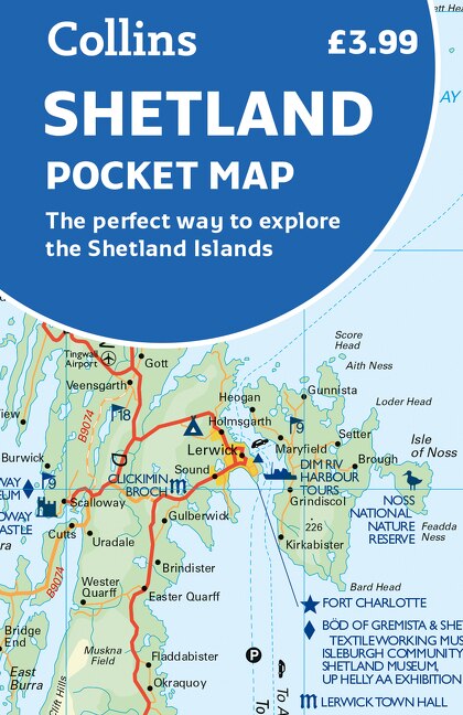 Couverture_Shetland Pocket Map: The perfect way to explore the Shetland Islands