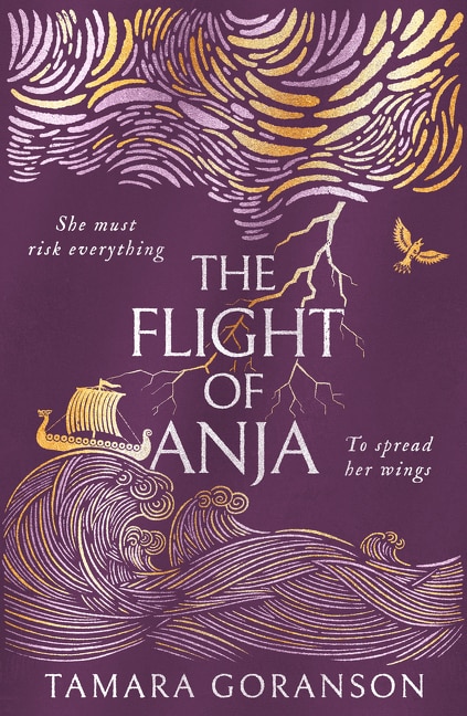Front cover_The Flight of Anja (The Vinland Viking Saga, Book 2)