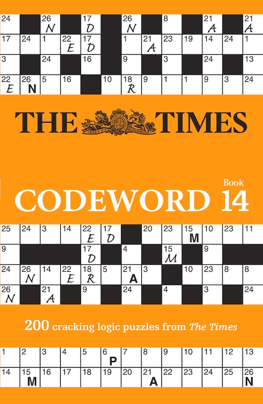 Couverture_The Times Codeword 14: 200 cracking logic puzzles (The Times Puzzle Books)