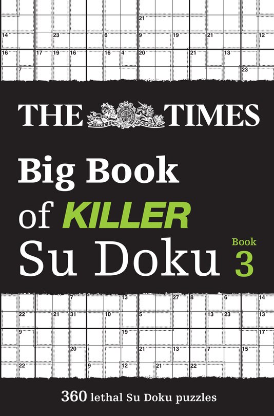 Front cover_The Times Big Book of Killer Su Doku book 3