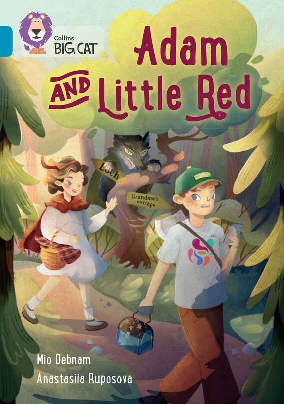 Front cover_Adam and Little Red: Band 13/Topaz (Collins Big Cat)