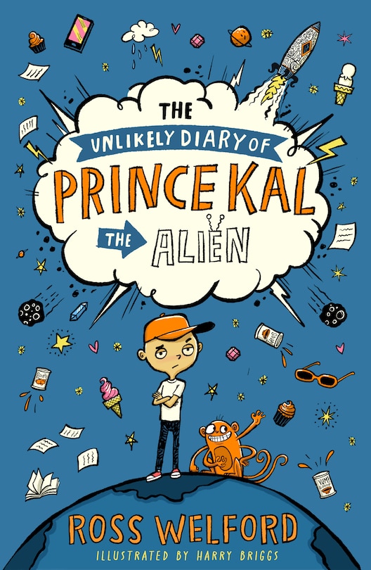 Front cover_The Unlikely Diary of Prince Kal the Alien