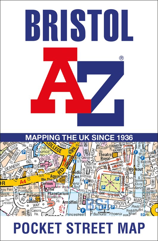 Front cover_Bristol A-Z Pocket Street Map
