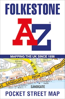 Front cover_Folkestone A-Z Pocket Street Map