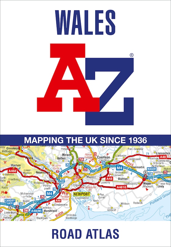 Couverture_Wales A-Z Road Atlas