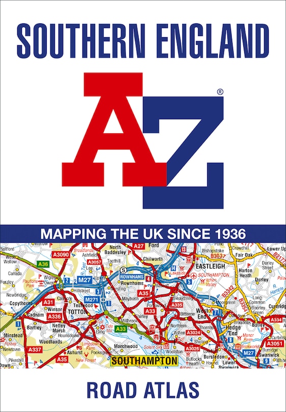 Couverture_Southern England A-Z Road Atlas